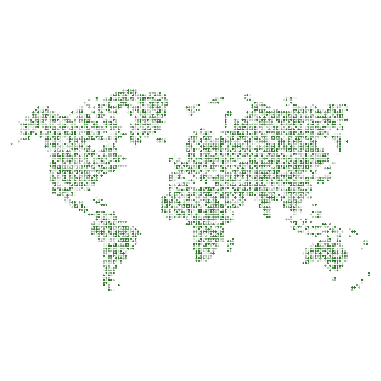 Green Dot Map of Reach